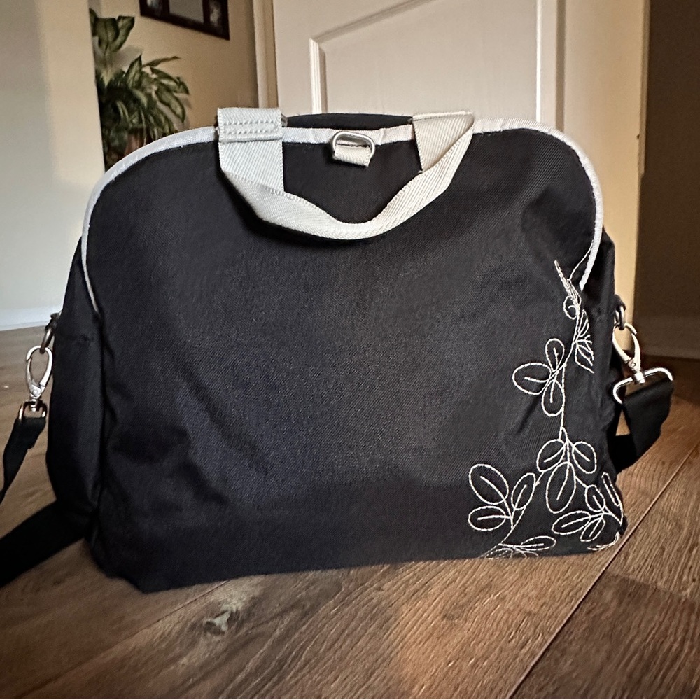 American Tourister Black Soft-Sided Laptop Bag Briefcase - School Bag